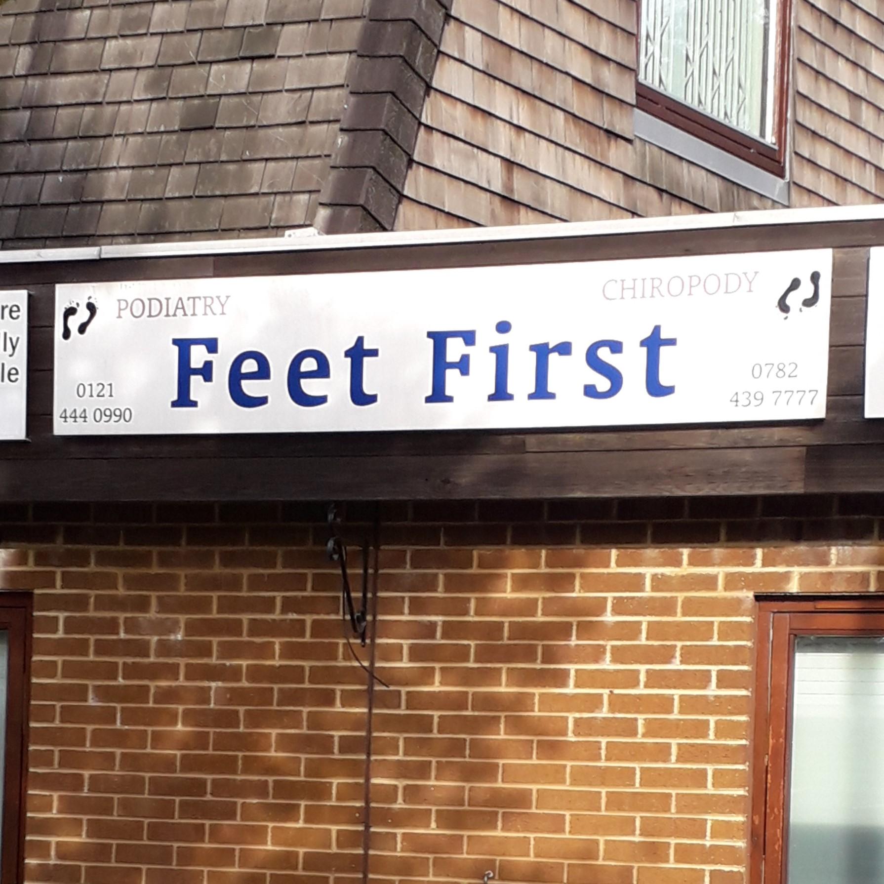 Feet First Banner