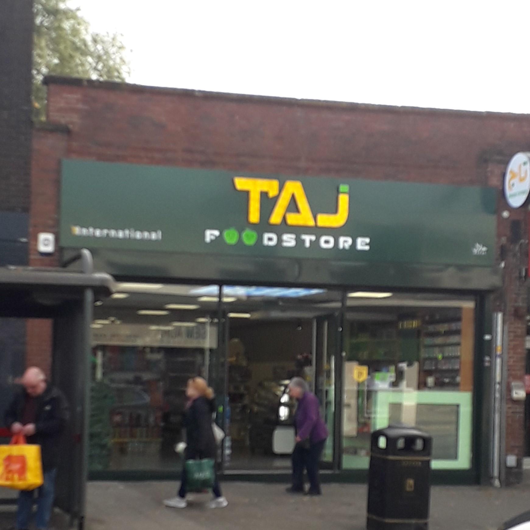 Taj Foodstore shopfront