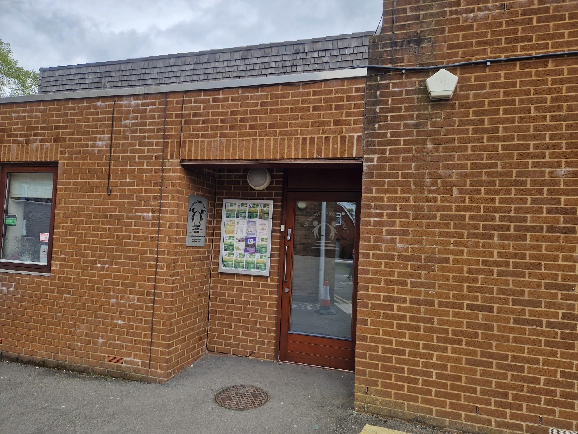 Entrance to All Saints Youth Project