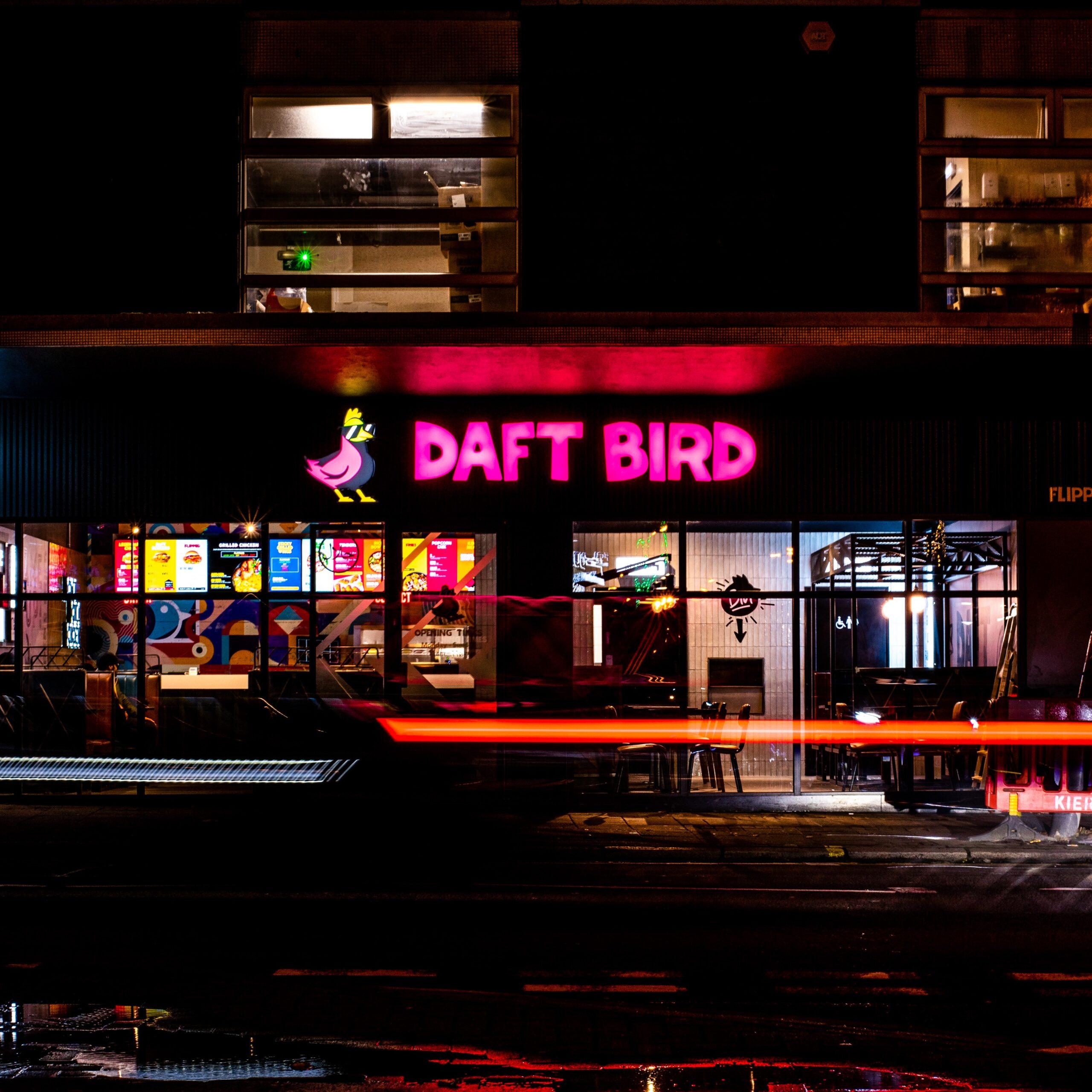 Daft Bird Shopfront in Kings Heath